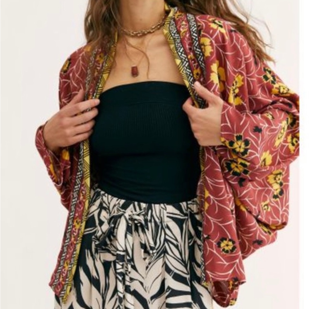 Free People Kona Kimono Top